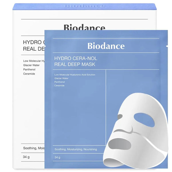 Biodance Hydro Cera-nol Real Deep Mask (4 x 34g) – masque hydrogel