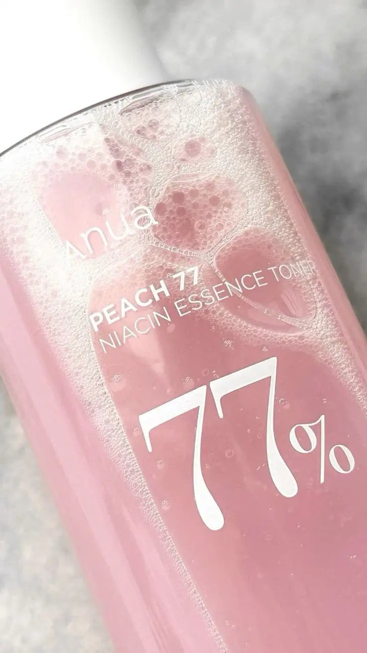 ANUA Peach 77% Niacin Essence Toner 250ml MAAS K-BEAUTY Korean Cosmetics