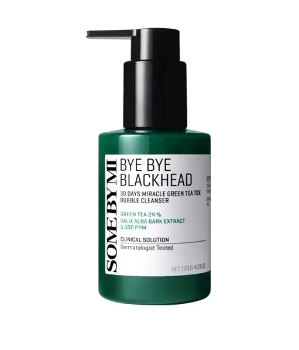 SOME BY MI Bye Bye Blackhead 30 Days Miracle Cleanser 120ml MAAS K-BEAUTY Korean Cosmetics