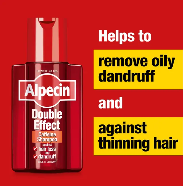 Alpecin Double Effect Caffeine Shampoo – 200 ml MAAS K-BEAUTY Korean Cosmetics