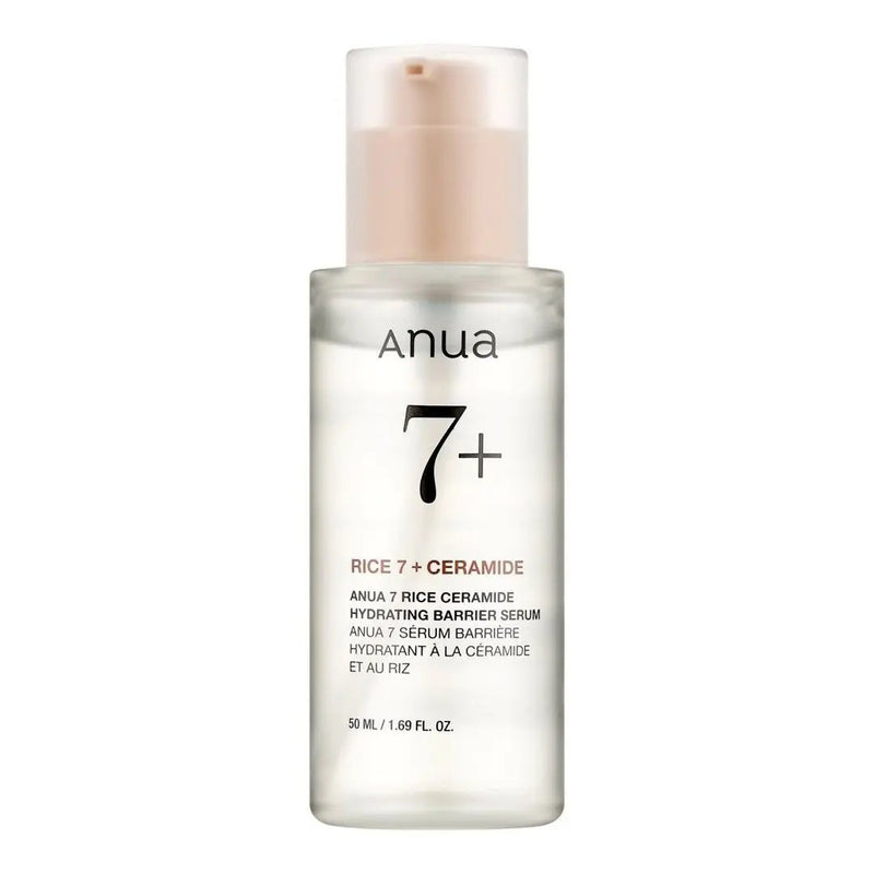 Anua 7+ Rice Ceramide Hydrating Barrier Serum (50ml) MAAS K-BEAUTY Korean Cosmetics