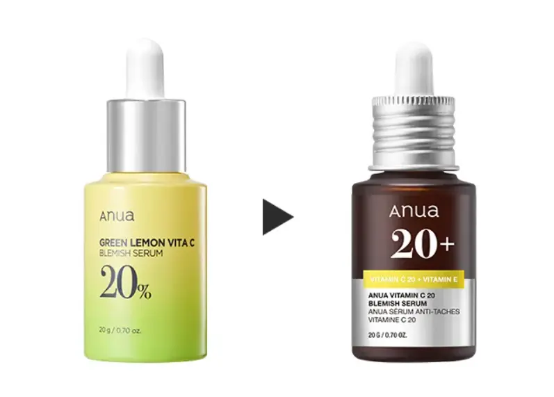 ANUA Green Lemon Vita C Blemish Serum 20g MAAS K-BEAUTY Korean Cosmetics