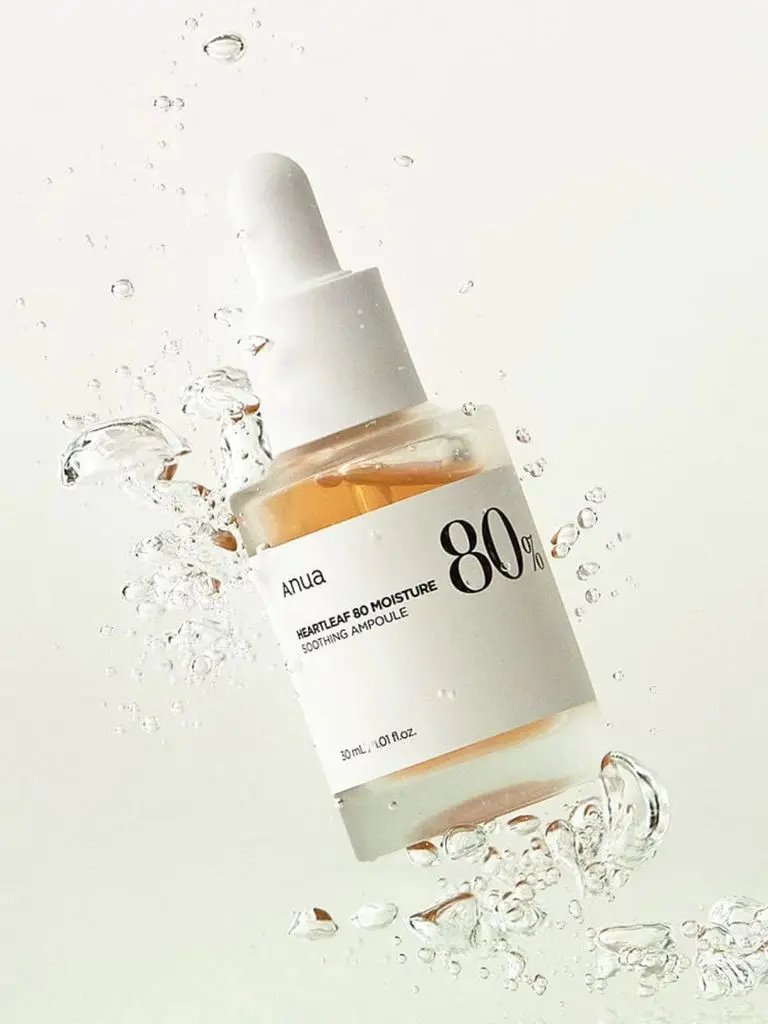 Anua Heartleaf 80% Soothing Ampoule MAAS K-BEAUTY Korean Cosmetics
