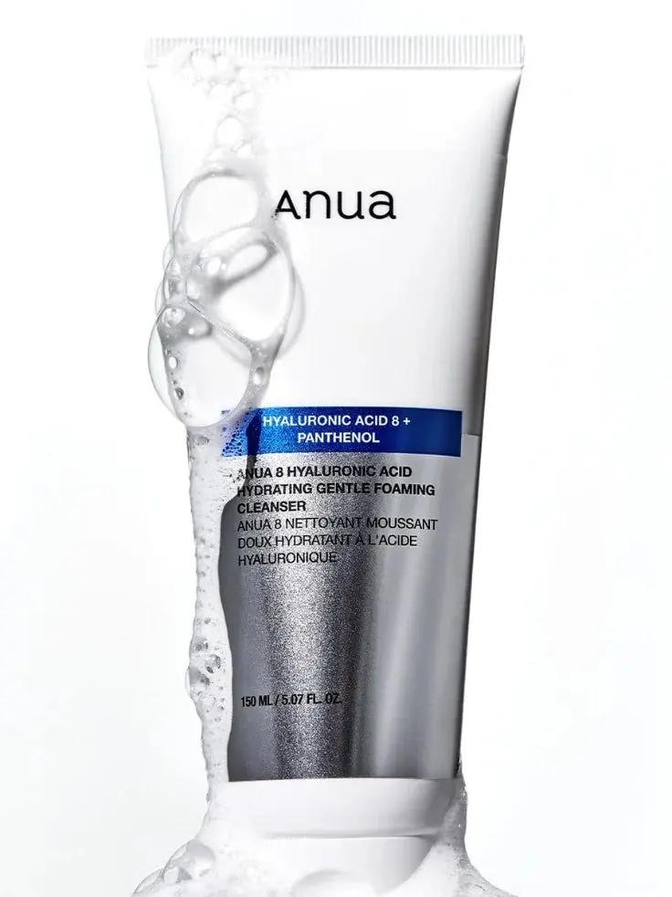 ANUA 8 Hyaluronic Acid Moisturizing Gentle Gel Cleanser MAAS K-BEAUTY Korean Cosmetics