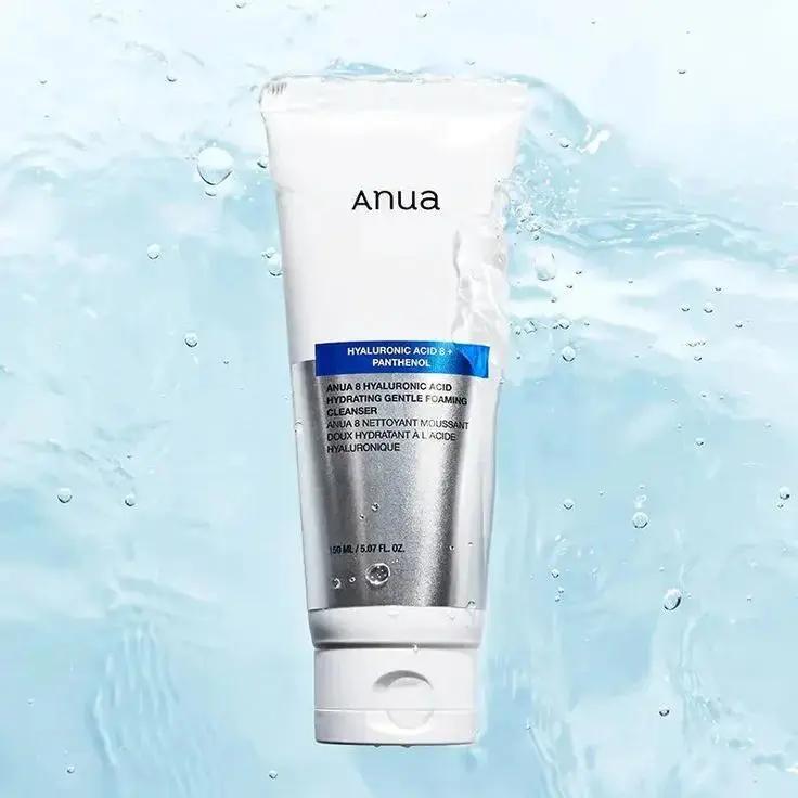 ANUA 8 Hyaluronic Acid Moisturizing Gentle Gel Cleanser MAAS K-BEAUTY Korean Cosmetics