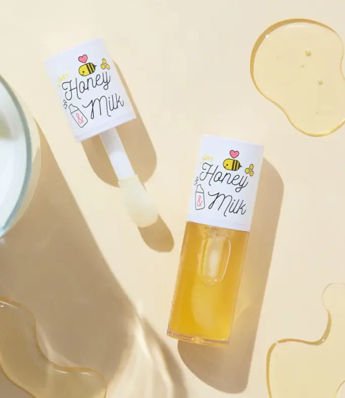 A'PIEU Honey & Milk Lip Oil 5g MAAS K-BEAUTY Korean Cosmetics