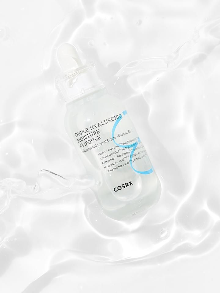 COSRX Triple Hyaluronic Moisture Ampoule 40ml MAAS K-BEAUTY Korean Cosmetics