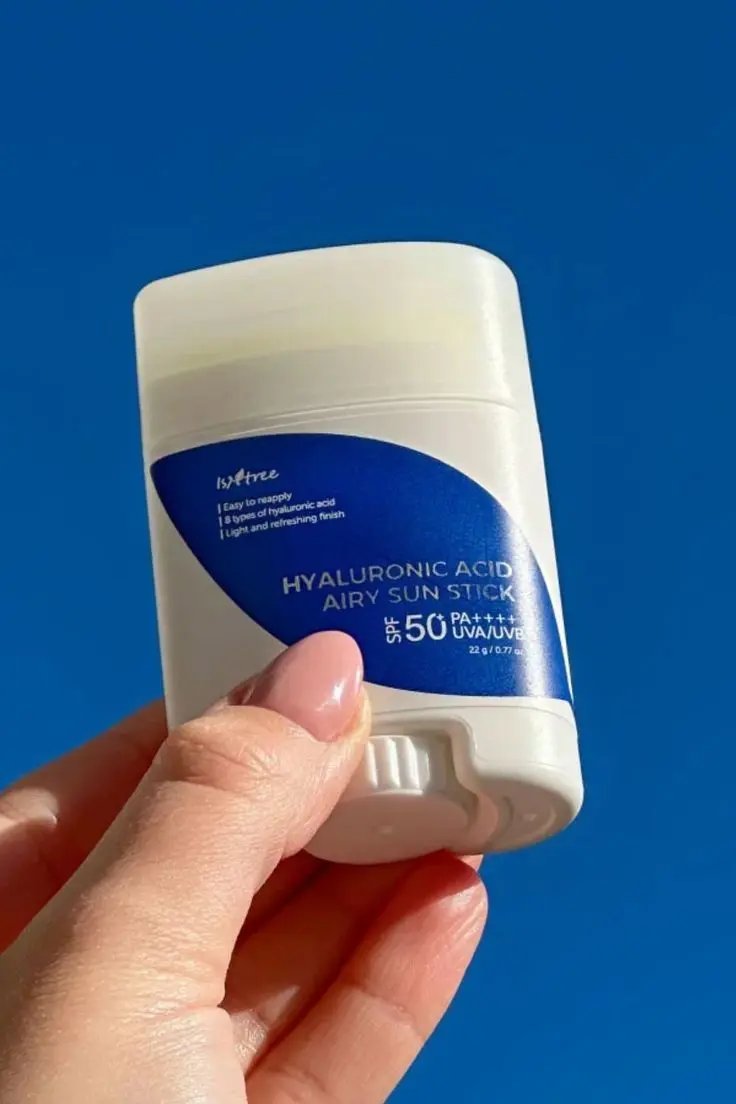 ISNTREE Hyaluronic Acid Airy Sun Stick SPF50+ PA++++ 22g MAAS K-BEAUTY Korean Cosmetics