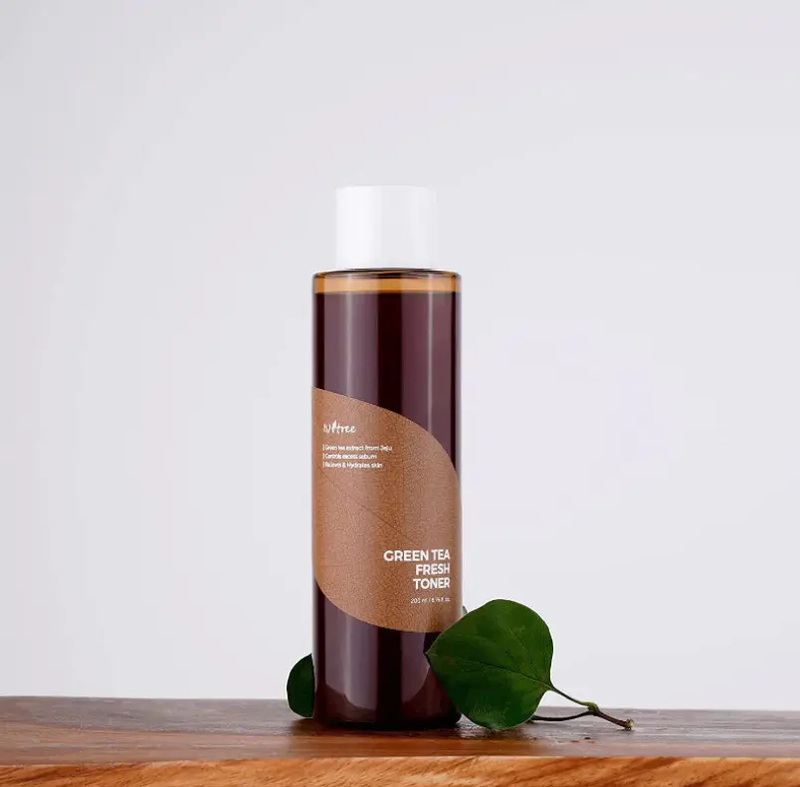 ISNTREE Green Tea Fresh Toner 200ml MAAS K-BEAUTY Korean Cosmetics