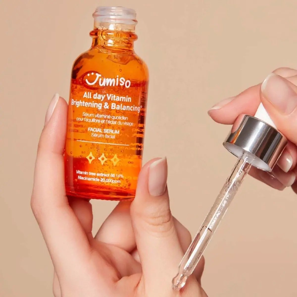 JUMISO All Day Vitamin Brightening & Balancing Facial Serum 30ml MAAS K-BEAUTY Korean Cosmetics