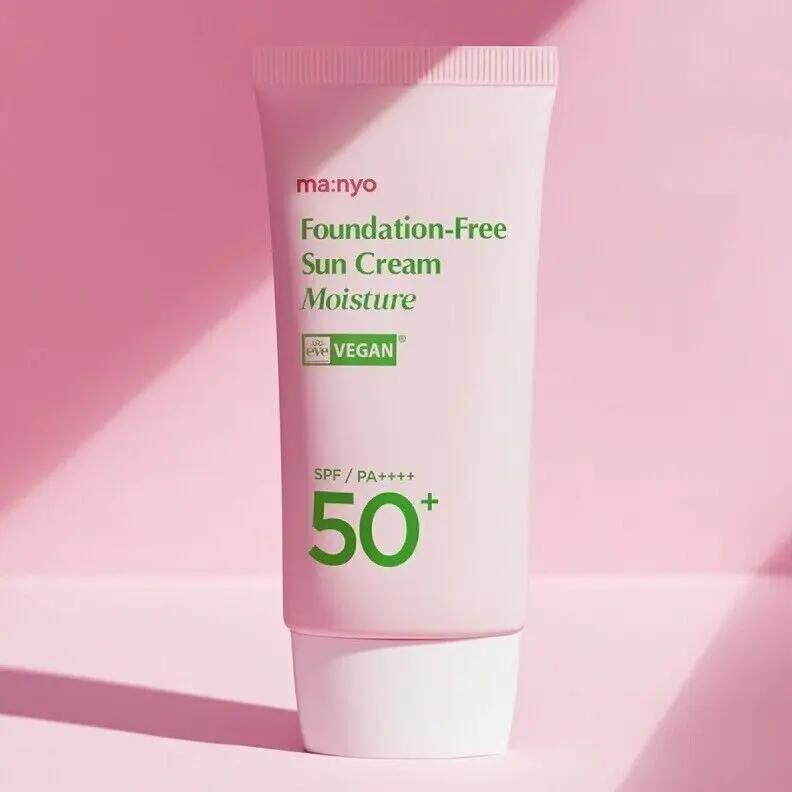 MANYO Foundation-Free Sun Cream SPF50+50ml MAAS K-BEAUTY Korean Cosmetics