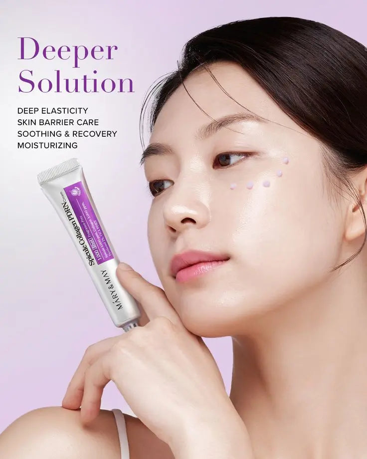 Mary&May - Spicule Collagen PDRN Cream – Crème régénérante micro-spicules 15g MAAS K-BEAUTY Korean Cosmetics
