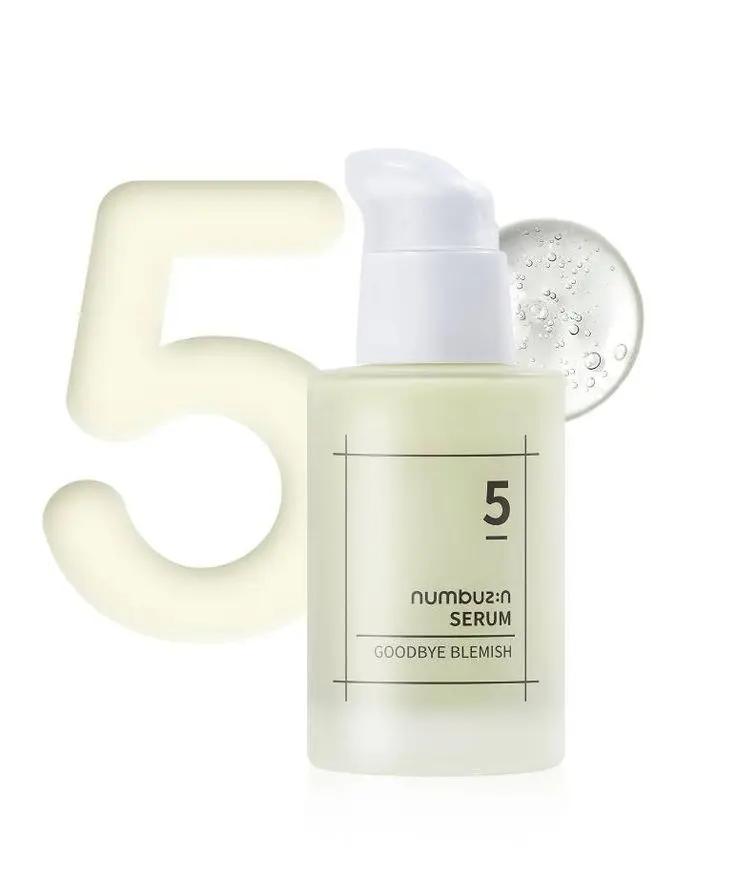 NUMBUZIN No.5 Goodbye Blemish Serum 50ml MAAS K-BEAUTY Korean Cosmetics