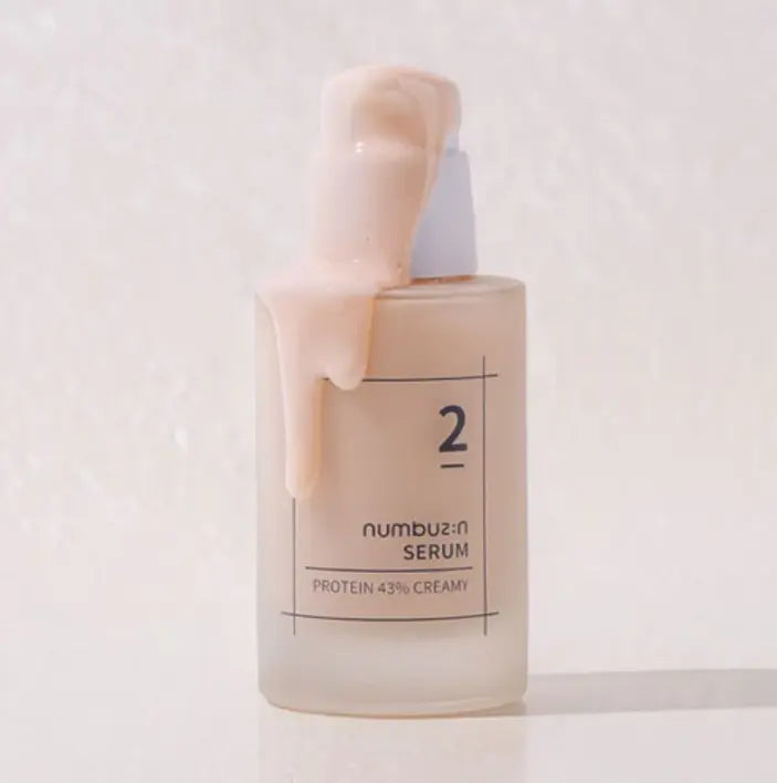 Numbuzin No.2 Protein 43% Creamy Serum 50ml MAAS K-BEAUTY Korean Cosmetics