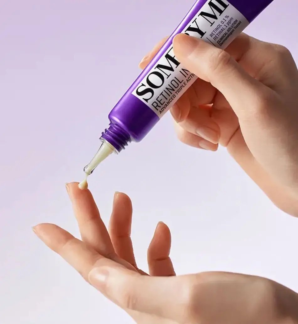 SOME BY MI Retinol Intense Advanced Triple Action Eye Cream 30 ml MAAS K-BEAUTY Korean Cosmetics