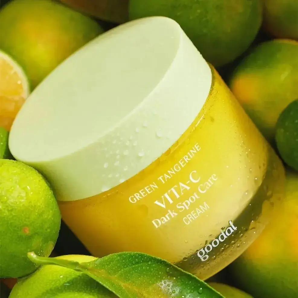 GOODAL Green Tangerine Vita C Cream 50ml MAAS K-BEAUTY Korean Cosmetics