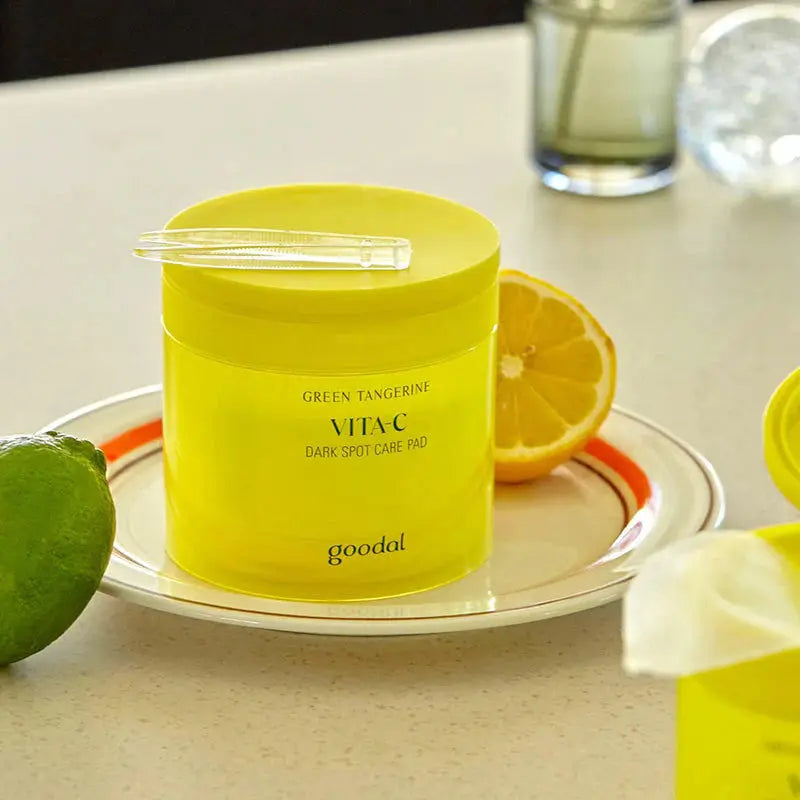 GOODAL Green Tangerine Vita C Toner Pad+ MAAS K-BEAUTY Korean Cosmetics