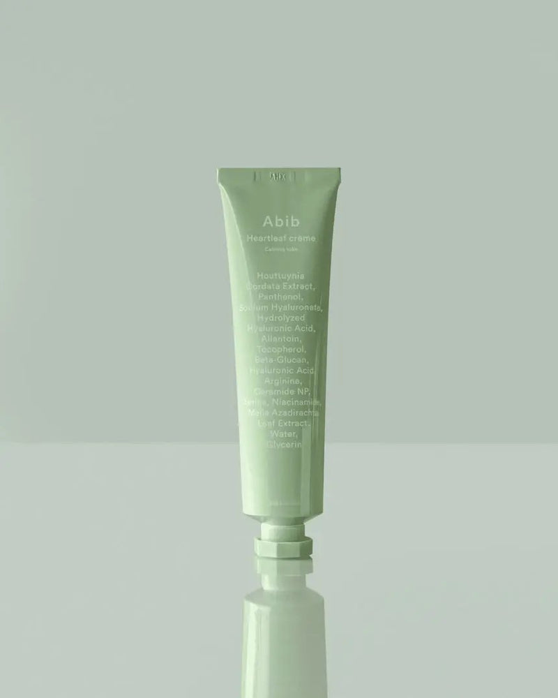 ABIB – Heartleaf Crème Calming Tube – Crème apaisante visage 75ml MAAS K-BEAUTY Korean Cosmetics