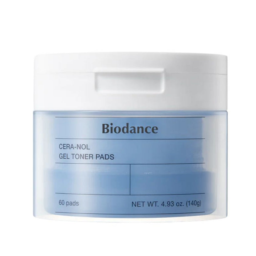Biodance Cera-nol Gel Toner Pads (60 pads, 140 g) – pads toniques apaisants