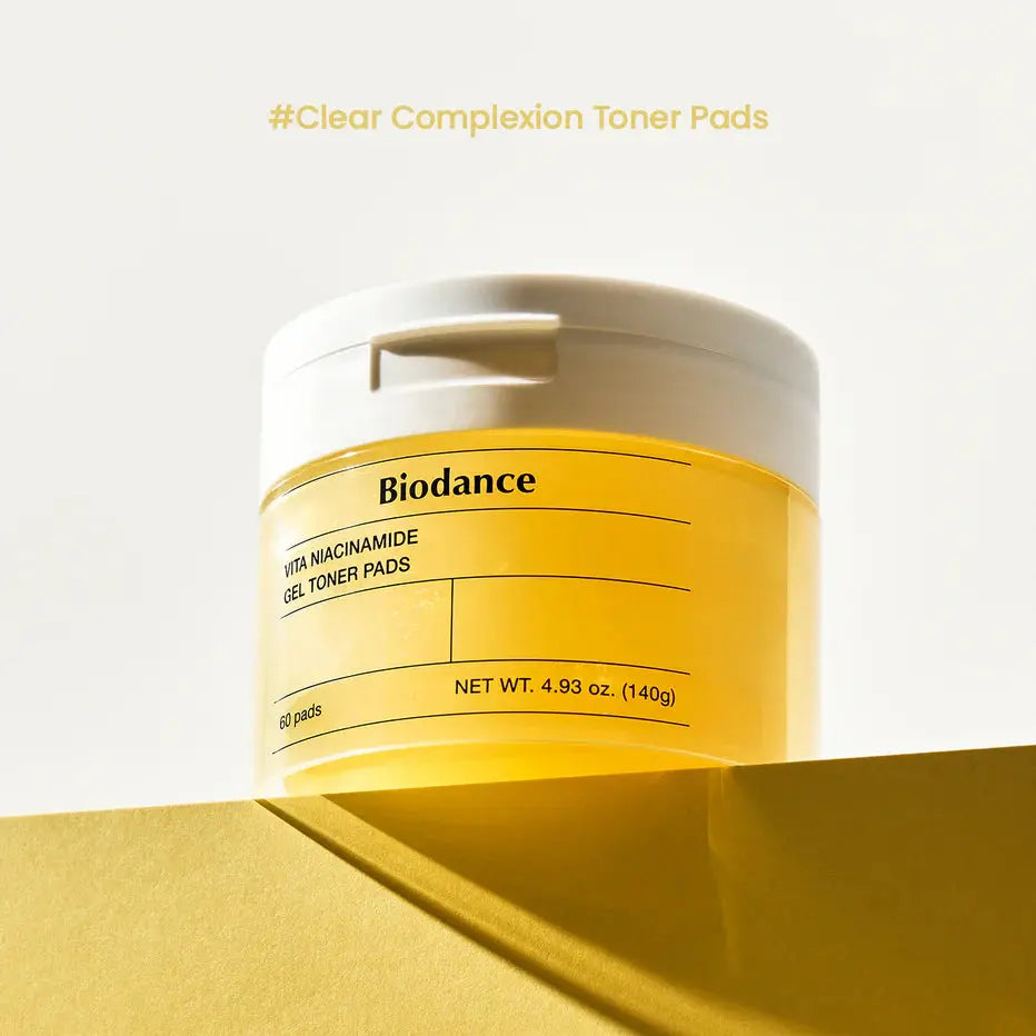 Biodance Vita Niacinamide Gel Toner Pads – texture gelée