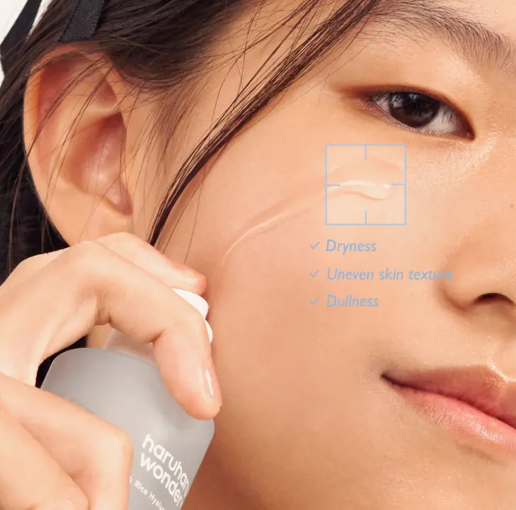 Haruharu Wonder Black Rice Hyaluronic Essence MAAS K-BEAUTY Korean Cosmetics