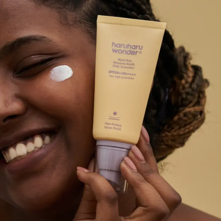 HARUHARU WONDER- Black Rice Moisture Airyfit Daily Sunscreen 50ml MAAS K-BEAUTY Korean Cosmetics