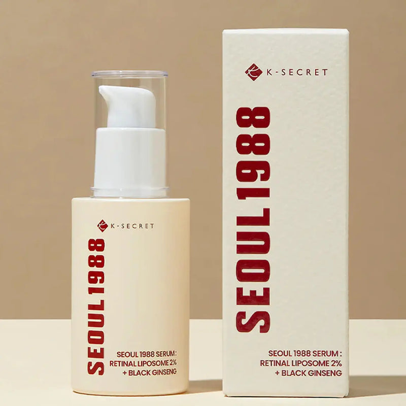 K-SECRET SEOUL 1988 Serum : Retinal Liposome 2% + Black Ginseng (30 ml) MAAS K-BEAUTY
