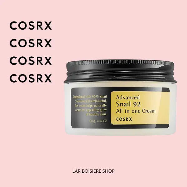 COSRX Snail Crème 92 MAAS K-BEAUTY PARIS