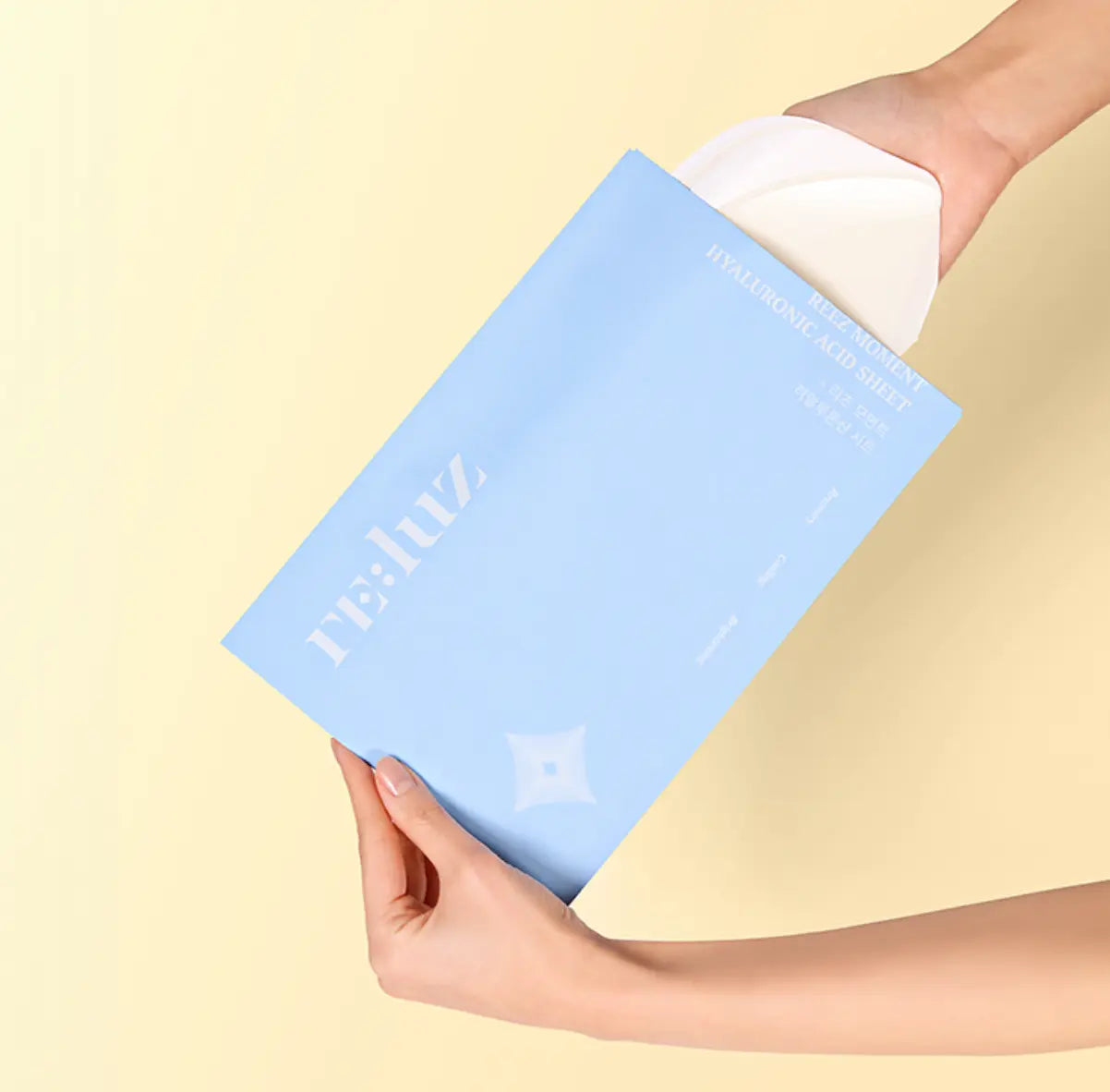 RELUZ Reez Moment Hyaluronic acid Mask Sheet MAAS COSMETIC