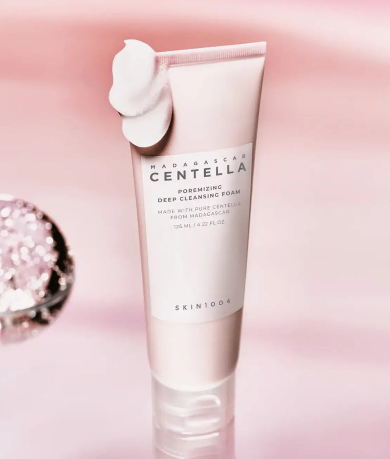 SKIN1004- Mousse nettoyante profonde porogène Centella de Madagascar - Mousse nettoyante MAAS K-BEAUTY PARIS