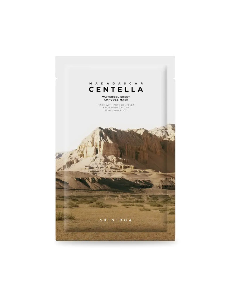 SKIN 1004 - Madagascar Centella Watergel Sheet Ampoule Mask - Masque tissu nourrissant 25ml MAAS K-BEAUTY PARIS