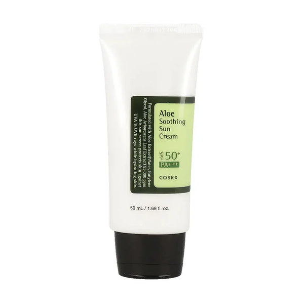 COSRX Aloe Soothing Sun Cream 50ml – protection solaire visage