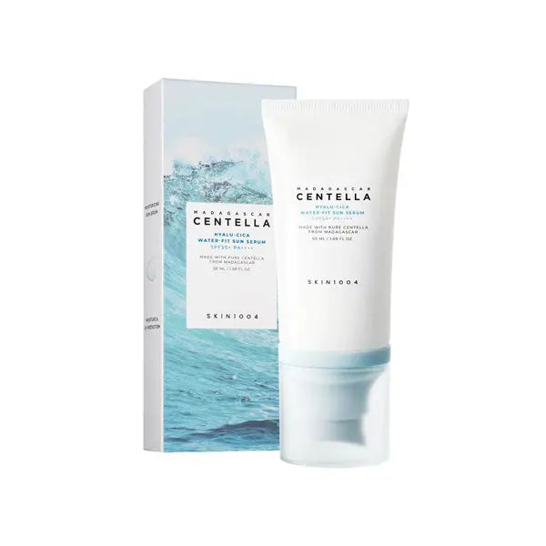 SKIN1004 Madagascar Centella Hyalu-Cica Waterproof Sunscreen Serum SPF 50+ 50 ml MAAS K-BEAUTY PARIS