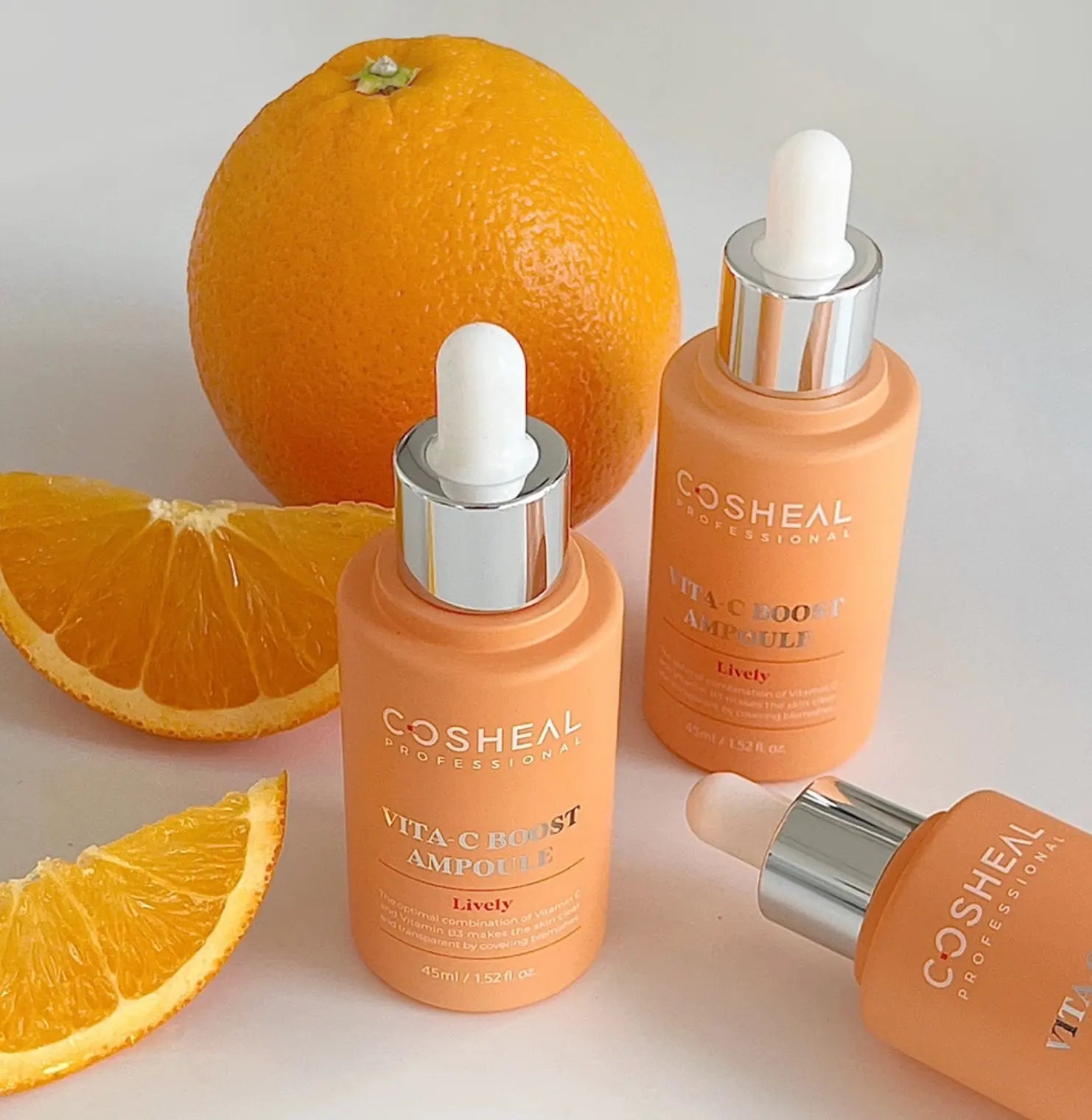 COSHEAL Lively VITA-C BOOST AMPOULE 45ml MAAS K-BEAUTY PARIS
