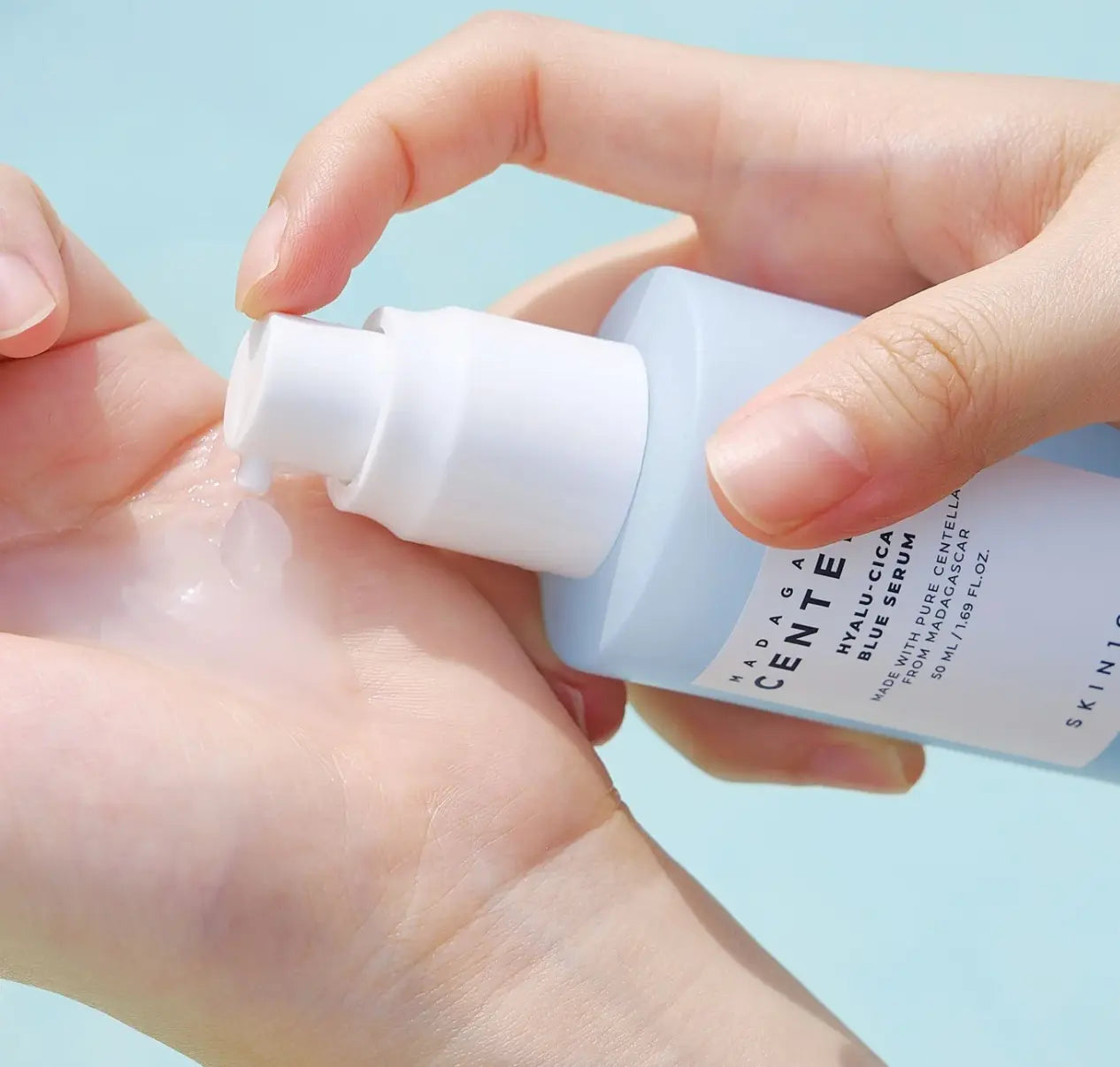 SKIN1004 Madagascar Centella Hyalu-Cica Blue Serum 50ml MAAS K-BEAUTY PARIS