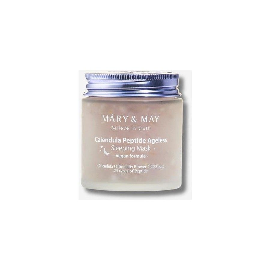 Mary&May Calendula Peptide Ageless Sleeping Mask MAAS K-BEAUTY Korean Cosmetics