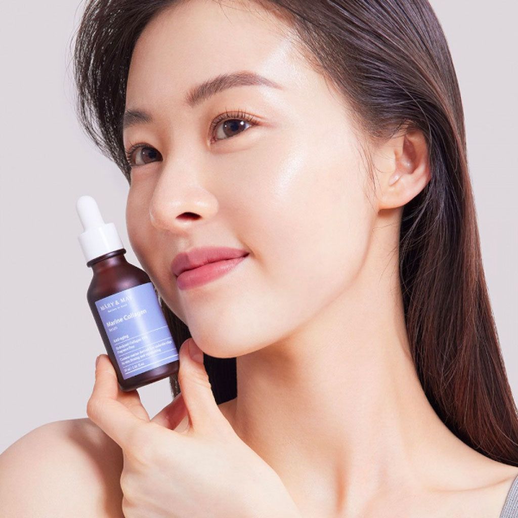 Mary&May Marine Collagen Serum 30ml MAAS K-BEAUTY Korean Cosmetics