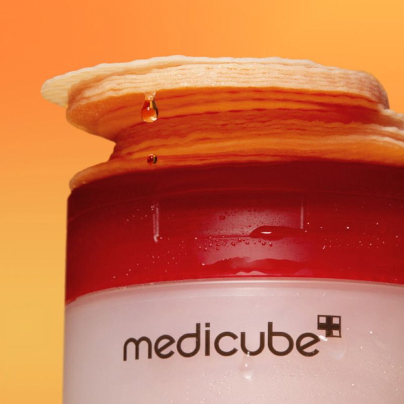 MEDICUBE - Red Succinic Acid Peeling Pad 70 pcs MAAS K-BEAUTY Korean Cosmetics