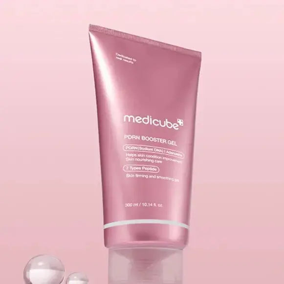 Medicube PDRN Booster Gel – utilisation avec gua sha ou rouleau