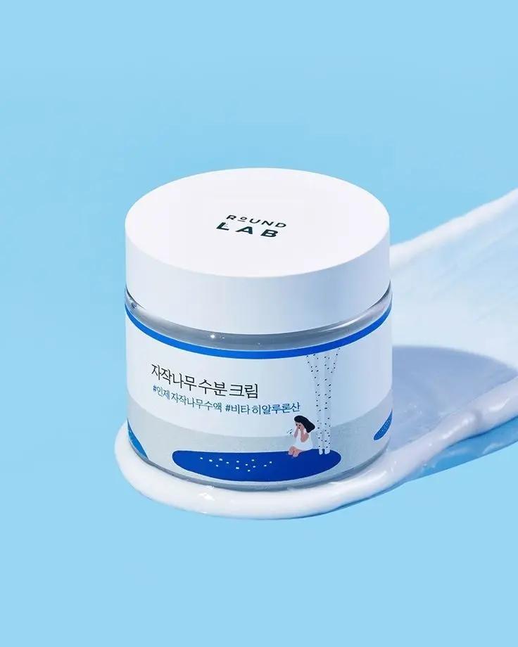 ROUND LAB - Birch Juice Moisturizing Cream MAAS K-BEAUTY Korean Cosmetics