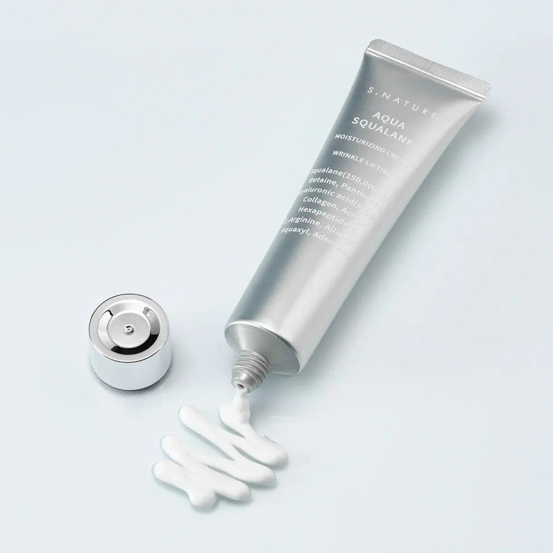 S.NATURE - Aqua Squalane Moisturizing Cream MAAS K-BEAUTY Korean Cosmetics