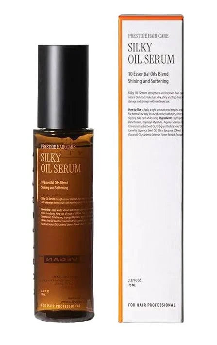 Curly shyll prestige hair care silky oil serum