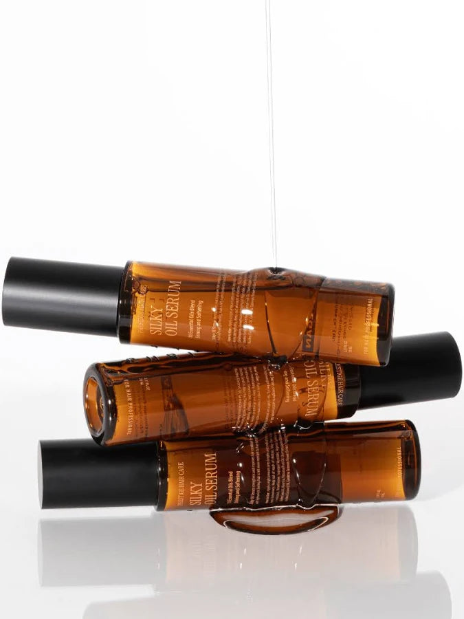 Curly shyll prestige hair care silky oil serum