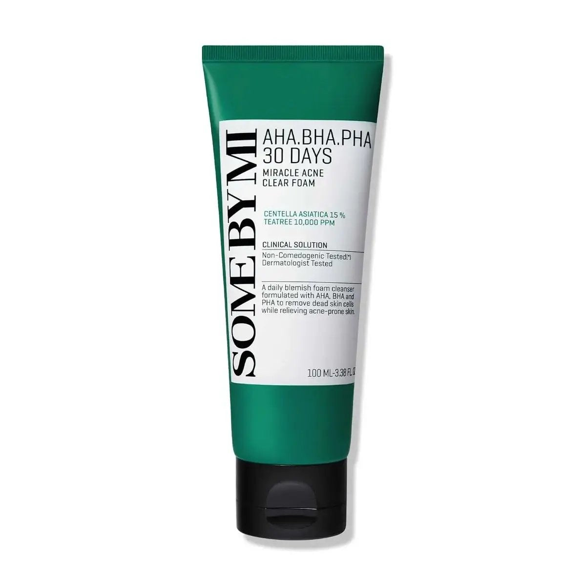 SOME BY MI AHA BHA PHA 30 Days Miracle Acne Clear Foam 100ml MAAS K-BEAUTY Korean Cosmetics