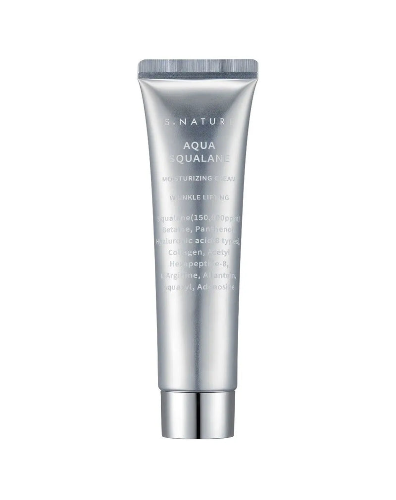 S.NATURE - Aqua Squalane Moisturizing Cream MAAS K-BEAUTY Korean Cosmetics