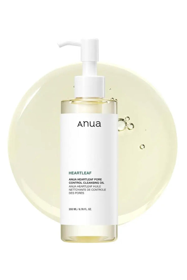Anua Heartleaf Pore Control Cleansing Oil 200ml – huile démaquillante