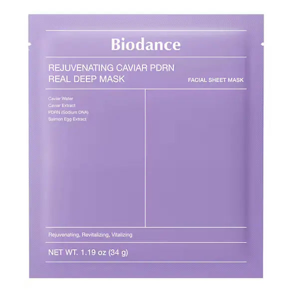 Biodance Rejuvenating Caviar PDRN Real Deep Mask 34g – masque hydrogel