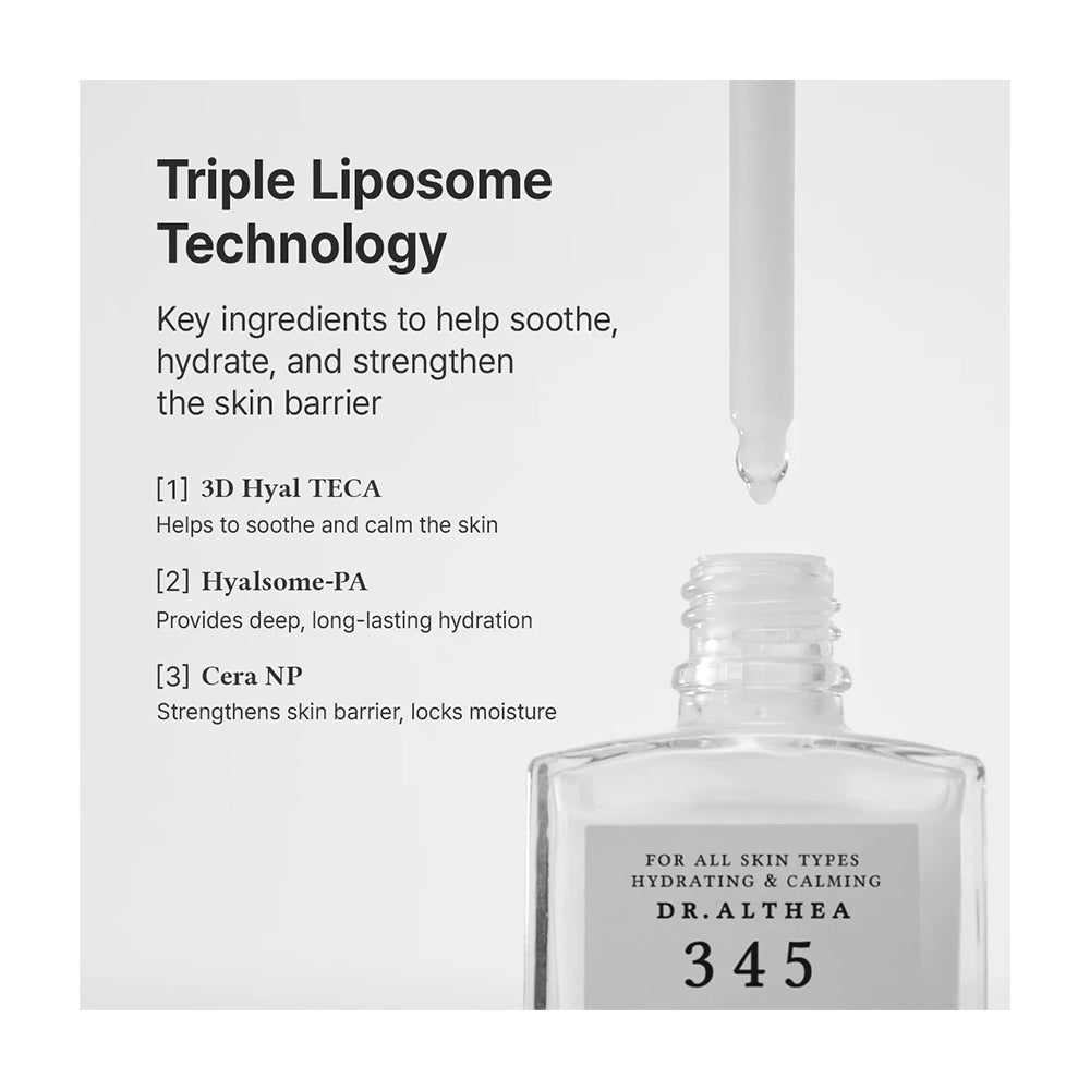 Dr.Althea 345 Relief Serum 30ml – sérum hydratant peaux sensibles