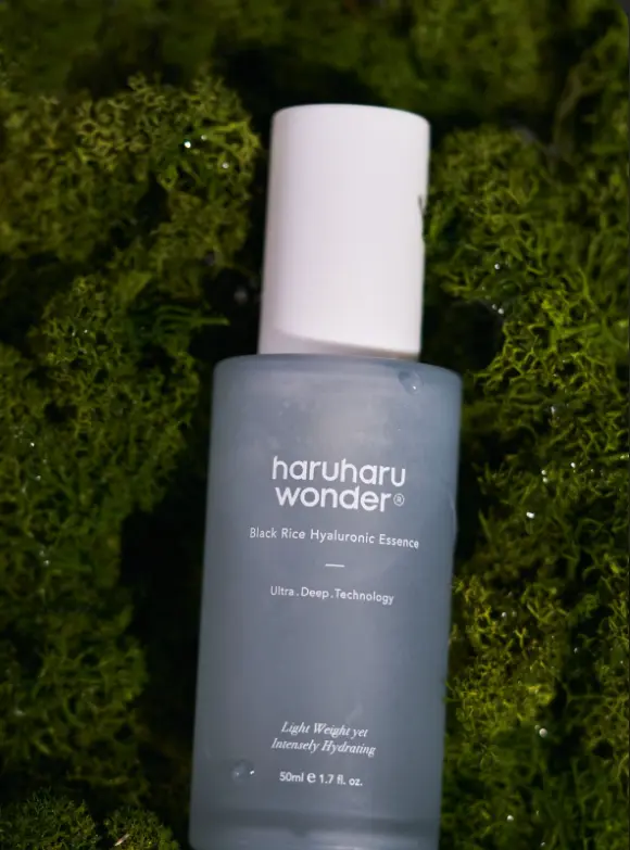 Haruharu Black Rice Hyaluronic Serum 50ml MAAS K-BEAUTY Korean Cosmetics