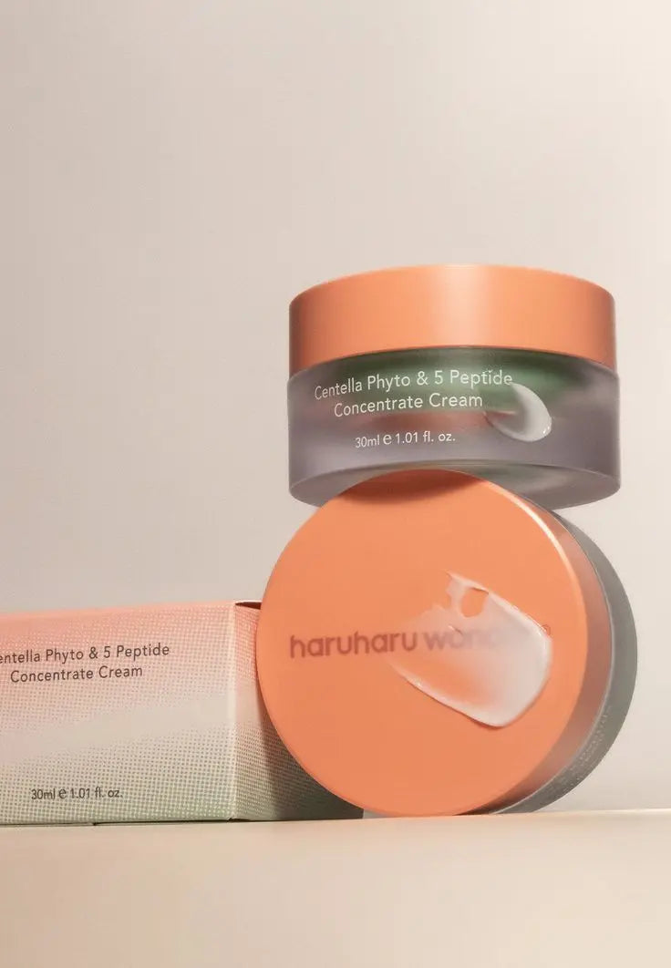 Haruharu Wonder - Centella Phyto & 5 Peptide Concentrate Cream 30ml MAAS K-BEAUTY Korean Cosmetics